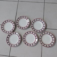 Assiettes décor Basque Moulin des Loups Hamage