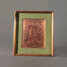 Tableau Gravure Plaque De