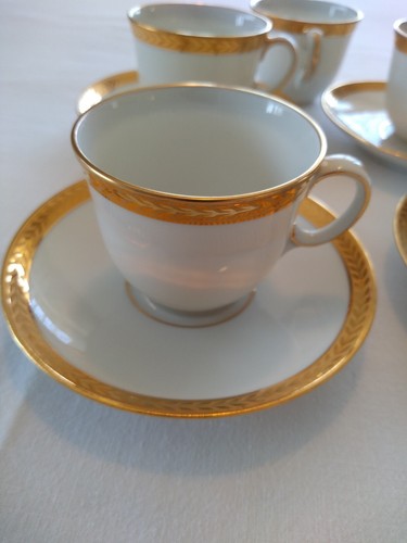 Tasses moka soucoupes - tasses,