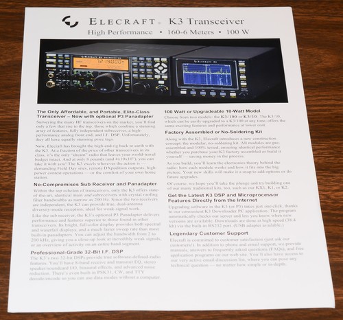 Brochure elecraft 160 6 - brochure:,