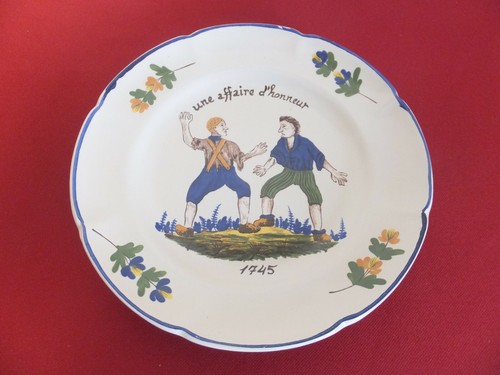 Assiette faience de - n°5,