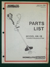 HOMELITE HK 18 TRIMMER
