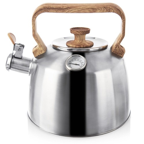 Bouilloire sifflante acier - sifflante, en