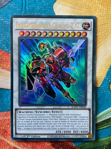 Yugioh exploseur au glaive - yugioh,