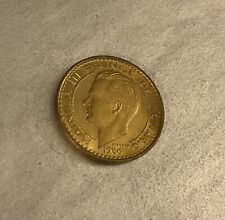 50 FRANCS 1950 MONACO RAINIER
