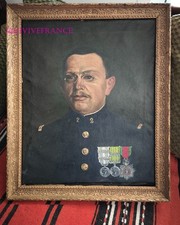 Hst 001 portrait officier - portrait,