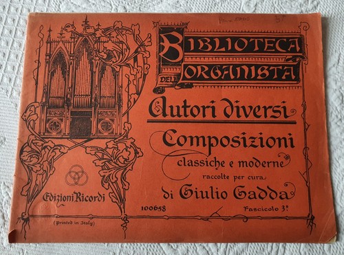 Orgue livret partitions - orgue, :