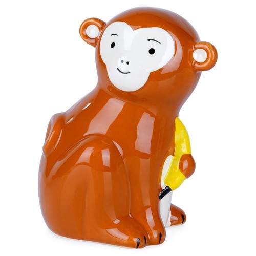 Tirelire singe céramique - singe, en