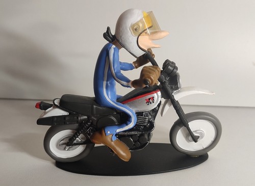 Figurine moto résine - moto, joe