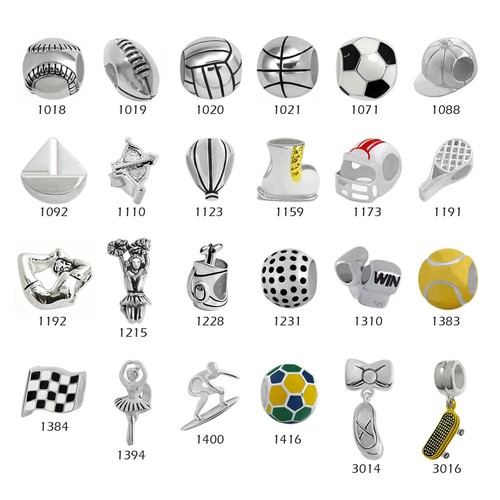 Sports theme 925 sterling - sports,