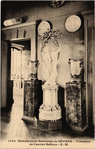 Cpa sevres manufacture - sevres,