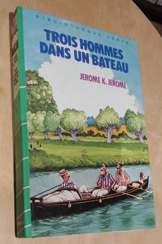 Trois hommes dans bateau - hommes, un