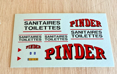 Planche décalcomanies - planche,