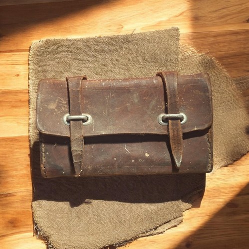 Sacoche outils ancienne - sacoche,