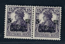 Deutsches Reich Michel numéro 106c MNH testé - paire