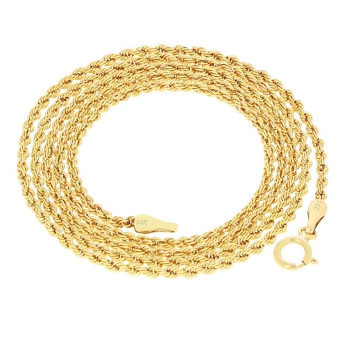14k jaune 5mm diamant - or, 1.5mm