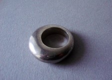 Massive bague moderniste argent 825 poinçons à identifier vintage 32,5 gr !