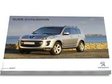 Peugeot 4007  2007 - 2012 Notice d'Utilisation Français