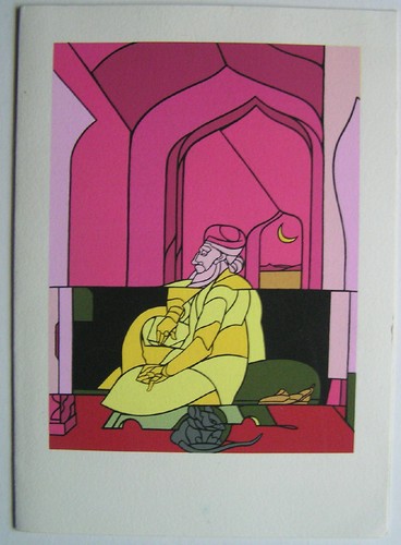 Valerio adami carton d - adami,