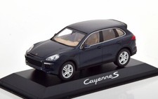 Porsche Cayenne  S 958 bleu nuit metallisé 2015 - Minichamps Porsche
