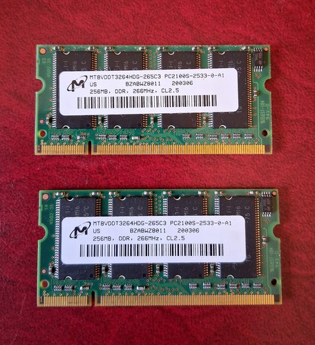 Micron 256 memory - 256,