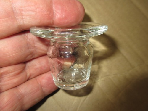 Ancien encrier verre pour - ancien,
