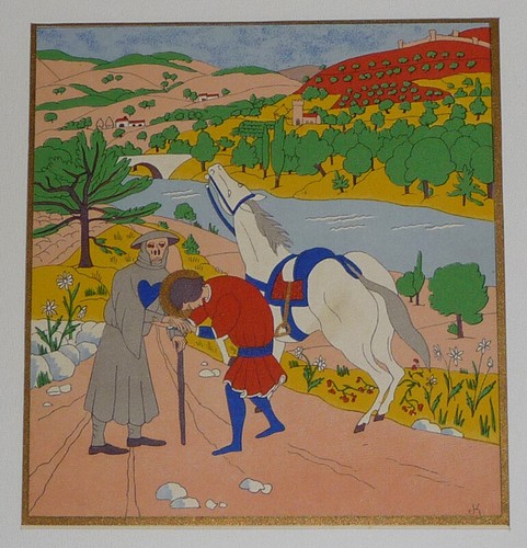 Illustration pieuse jeanne - illustration,