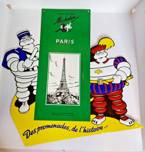 Plaque publicitaire guide - , du
