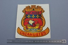 FK Ancien chromotransfert décalcomanie PARIS CACAHUETES vintage 50/60's