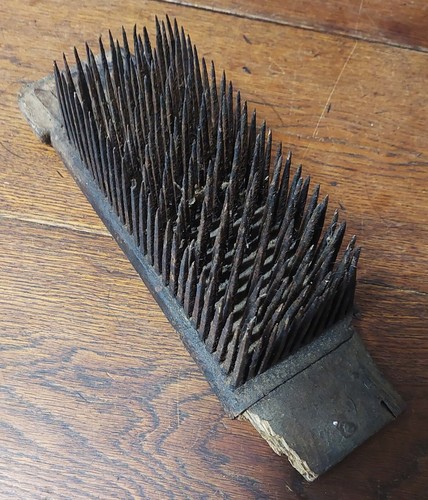Peigne carder chanvre - à,