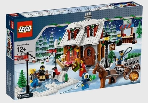 Lego winter village - lego, bakery
