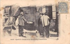 CPA 24 SAINT ANIAN MONTREUR D'OURS (2eme cliché) APRES LA DANSE ET LE QUADRILLE