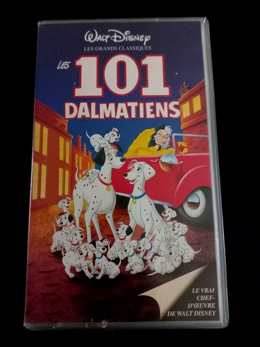 Cassette vhs walt disney - disney, les