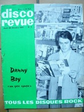 DISCO REVUE N°3 original du 26 octobre 1961 DANNY BOY ANITA O'DAY HELEN SHAPIRO