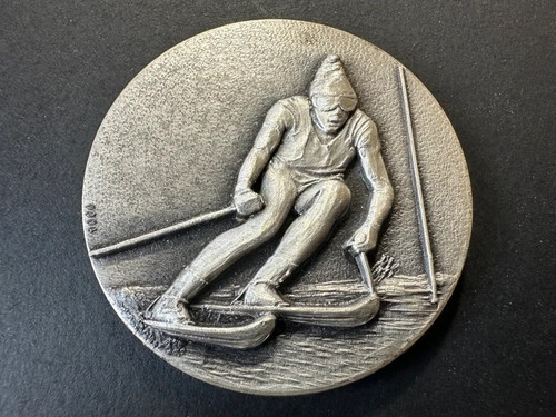 Médaille sur ski - médaille, le