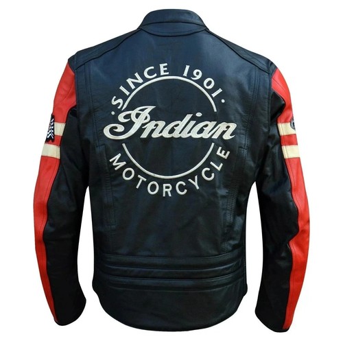 Mens indian motorcycle - mens, leather