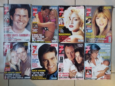 Lot de 8 télé 7 jours de