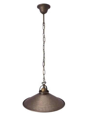 Lampe lustre laiton brunie - lampe, en