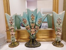 ENSEMBLE DE 3  VASES ART DECO