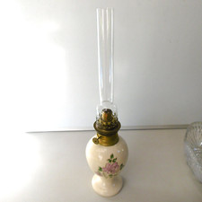 ancienne lampe a petrole ceramique art poterie