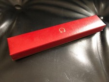 ⭕jolie boite / écrin de montre dame OMEGA rouge vintage