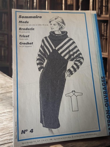 Patron couture robe vintage