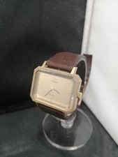 Omega De Ville Vintage Or Octogone Quartz Montre Hommes Authentique Travail