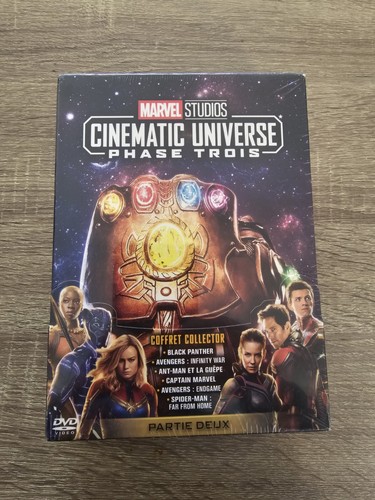 Coffret dvd marvel cinematic - coffret,