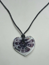 Pendentif haut 4 cm verre