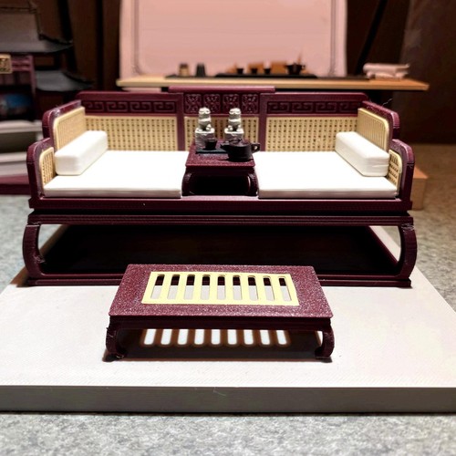 Lit miniature chinois - , luohan