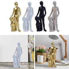 Figurine en résine homme et