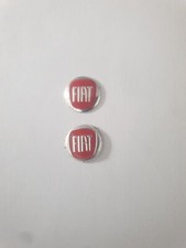 2 LOGO STICKERS POUR CLÉ Fiat