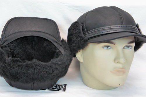 Noir peau mouton - peau, de