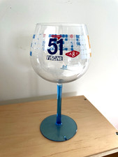 Verre pied ricard piscine - verre,